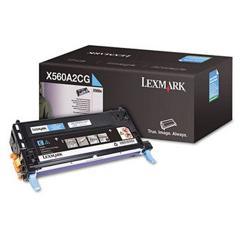 Lexmark X560A2CG Cyan Toner Cartridge