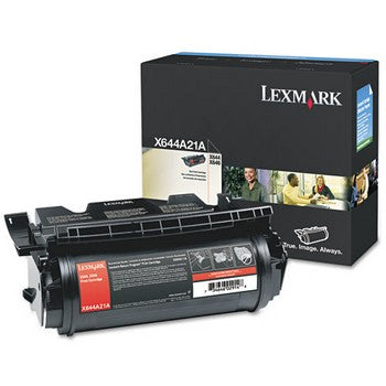 Lexmark X644A21A Black, Extra High Yield Toner Cartridge