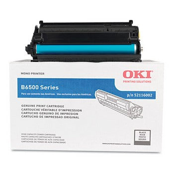 Okidata 52116002 Black, High Capacity Toner Cartridge