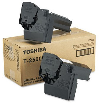 Toshiba T2500 Black, 2/Carton Toner Cartridge