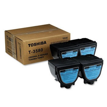 Toshiba T3580 Black, 4/Carton Toner Cartridge