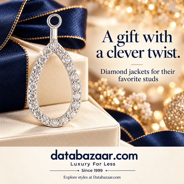 A gift with a clever twist. Diamond jackets for their favorite studs