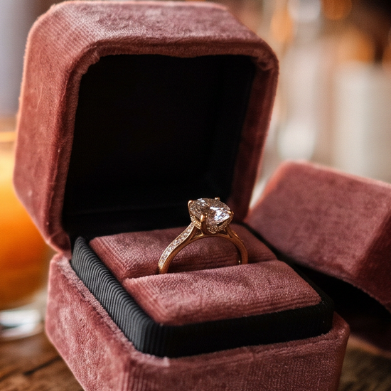 What Does "Engagement Ring Settings Only" Mean? How to Build Your Ring Around One