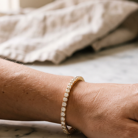 Lab-Grown Diamond Tennis Bracelet Myths, Debunked