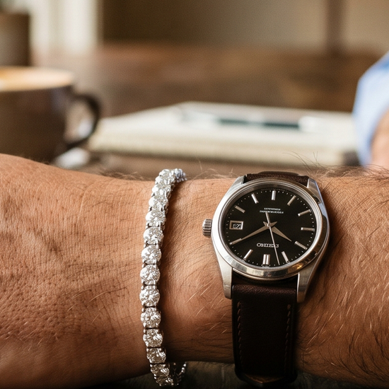 Men's Lab-Grown Diamond Tennis Bracelets: The Complete Buying Guide