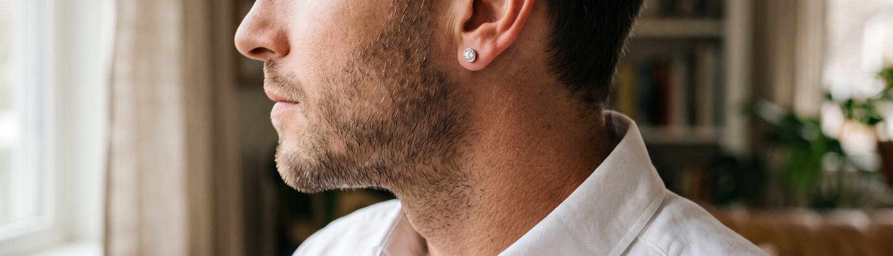 Lab-Grown Diamond Stud Earrings for Men: A Buyer's Guide