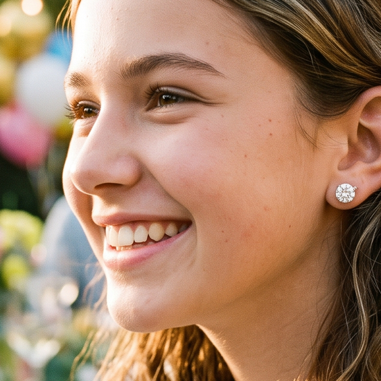 Sweet 16 Gift Guide: Why Lab-Grown Diamond Stud Earrings Are the Perfect First Fine Jewelry Gift
