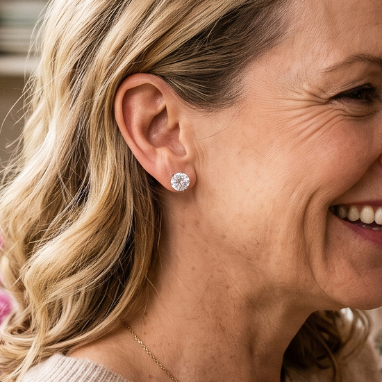 Mother's Day Gift Guide: Best Lab-Grown Diamond Stud Earrings for Mom
