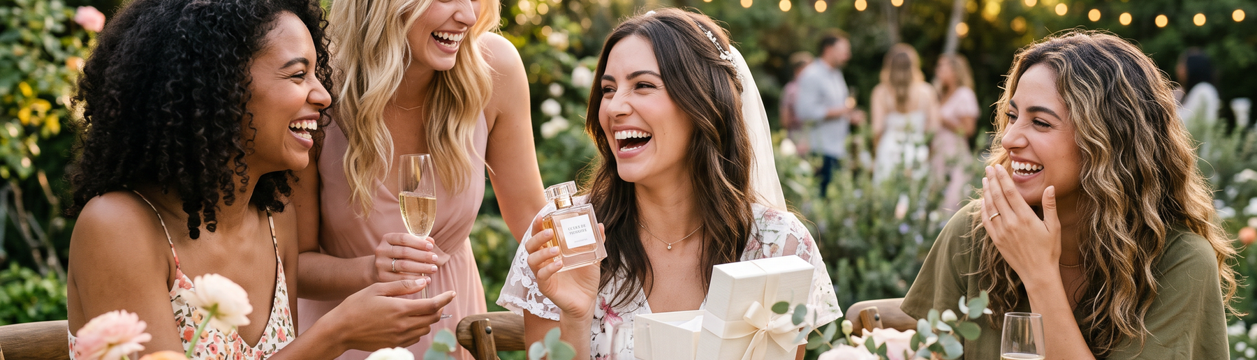 Luxury fragrance bridesmaid proposal gift