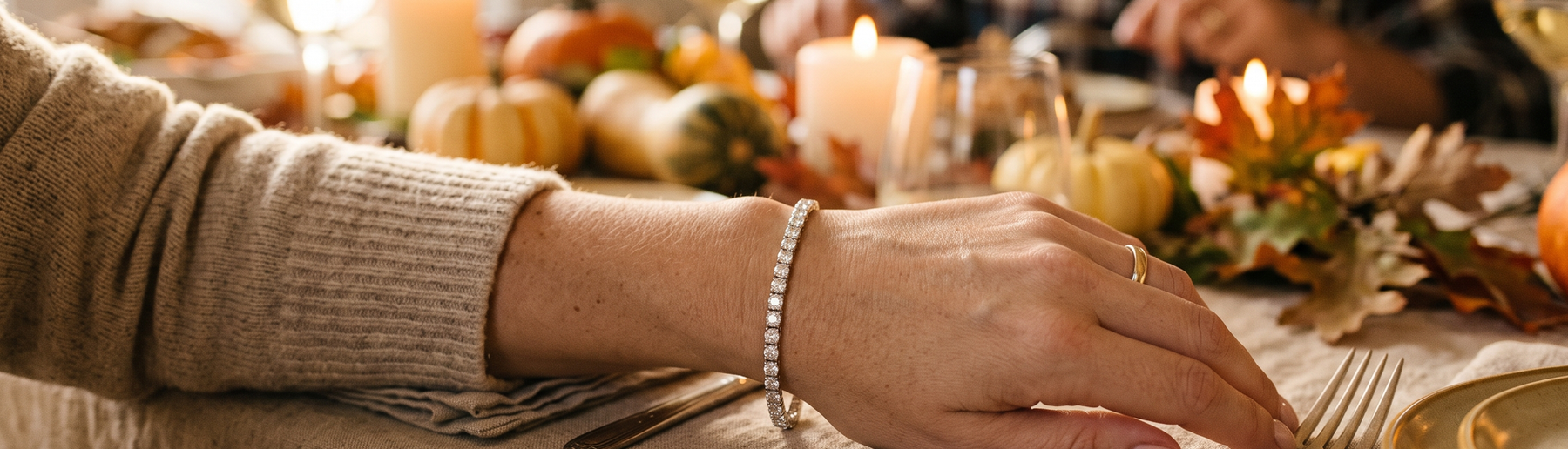 Thanksgiving Gift Guide: Best Lab-Grown Diamond Tennis Bracelets to Give This Season