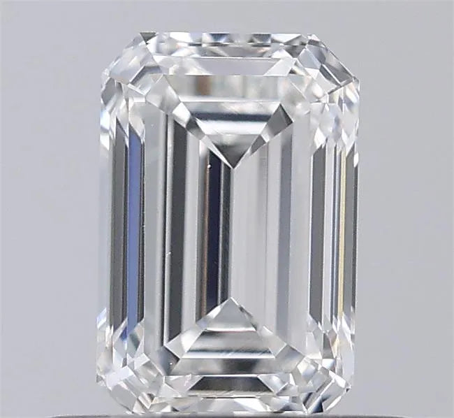 0.70ct Emerald Natural Diamond (Colour F, Clarity VS2, GIA Certified)