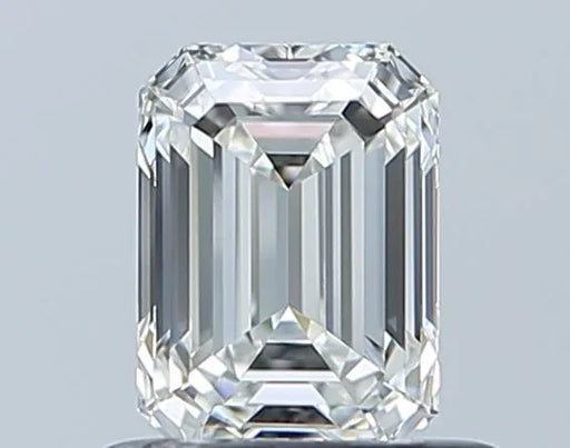 0.70ct Emerald Natural Diamond (Colour G, Clarity IF, Cut EX, GIA Certified)