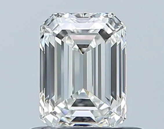 0.70ct Emerald Natural Diamond (Colour G, Clarity IF, Cut EX, GIA Certified)