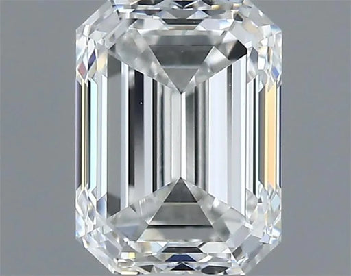 0.71ct Emerald Natural Diamond (Colour F, Clarity VVS1, GIA Certified)