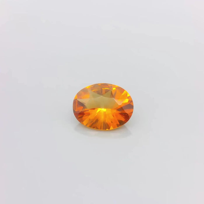 1.28ct Oval Natural Citrine (Colour Yellow, Clarity Eye Clean, Cut Faceted)