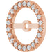 Lab-Grown Diamond French-Set Earring Jackets