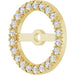 Lab-Grown Diamond French-Set Earring Jackets