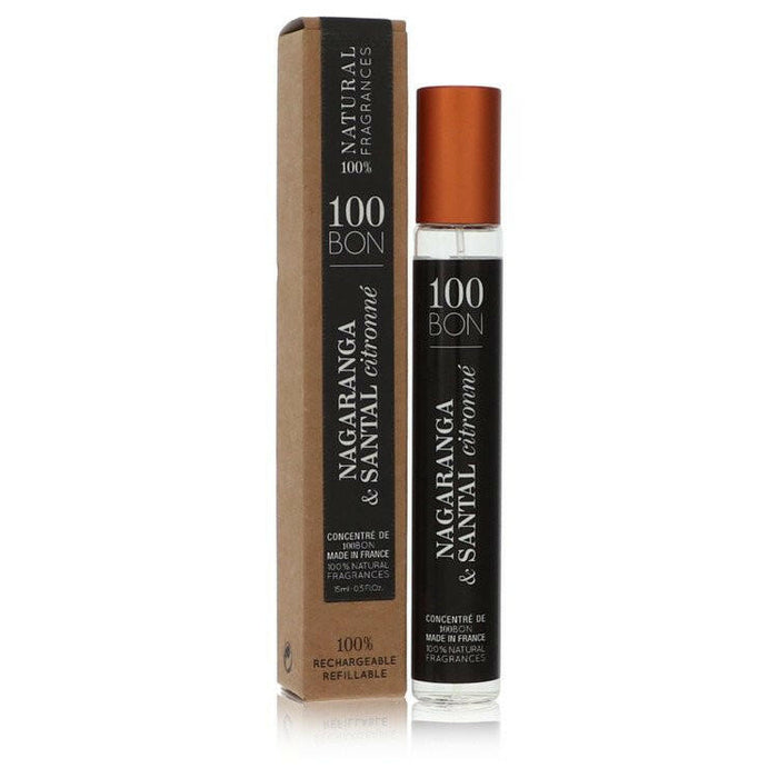 100 Bon Nagaranga & Santal Citronne Mini Concentree De Parfum (Unisex Refillable) By 100 Bon - 0.5 oz