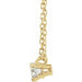 Lab-Grown Diamond Solitaire Necklace - Style 87572