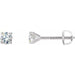 Ladies Natural Diamond Cocktail-Style Earrings (I1, G-H) — Sterling Silver