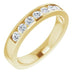 Ladies Natural Diamond Band Size 10 (Si2-Si3, G-H) — 14K Yellow Gold