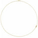 Ladies Natural Diamond Off-Center Angel Wing Necklace (I1, G-H) — 14K Yellow Gold