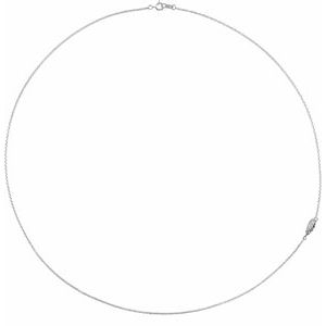 Ladies Natural Diamond Off-Center Angel Wing Necklace (I1, G-H) — Sterling Silver