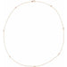 Lab-Grown Diamond Bezel-Set Station Necklace