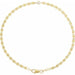 Ladies Natural Diamond Bezel-Set Link 7 1/ Bracelet (I1, G-H) — 14K Yellow Gold