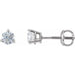 Lab-Grown Diamond Round 3-Prong Stud Earrings
