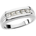 Ladies Natural Diamond Five-Stone Ring (SI1, G-H) — Platinum