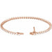 Lab-Grown Diamond Line Bracelet - Style BRC907