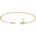 Ladies Natural Diamond 7 1/ Line Bracelet (I1, G-H) — 14K Yellow Gold