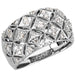 Ladies Natural Diamond Ring (I1, H+) — 14K White Gold