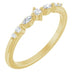 Ladies Natural Diamond Stackable Ring (SI2-SI3, G-H) — 14K Yellow Gold
