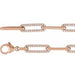 Lab-Grown Diamond Accented Link Bracelet