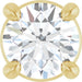 Ladies Natural Diamond Pendant (I1, G-H) — 14K Yellow Gold