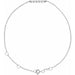Ladies Natural Diamond Bar 6 1/2-7 1/ Bracelet (Vs/Si1, Ghi) — Sterling Silver