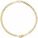 Ladies Natural Diamond Link Bracelet (I1, G-H) — 14K Yellow Gold