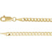 Lab-Grown Diamond Bezel-Set Solitaire Curb Link Bracelet