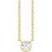 Ladies Natural Diamond Necklace (I1, G-H) — 14K Yellow Gold