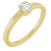 Ladies Natural Diamond Ring (SI2-SI3, GHI) — 14K Yellow Gold