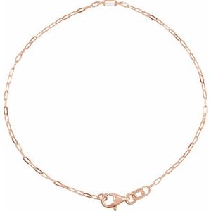 Ladies Natural Diamond Bracelet (Si2-Si3, G-H) — 14K Rose Gold