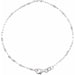 Ladies Natural Diamond Bracelet (Si2-Si3, G-H) — 14K White Gold