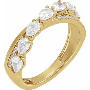 Ladies Natural Diamond Ring (I1, G-H) — 14K Yellow Gold