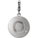 Ladies Natural Diamond Initial O Charm/Pendant (I2, G-H) — Sterling Silver