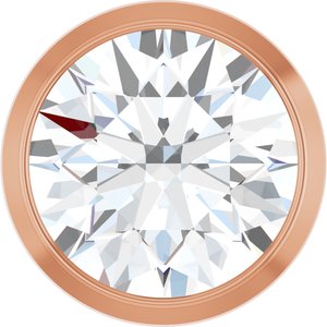 Ladies Natural Diamond Slide Pendant (I1, G-H) — 14K Rose Gold