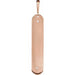 Ladies Natural Diamond Engravable Bar Charm/Pendant (I1, G-H) — 14K Rose Gold