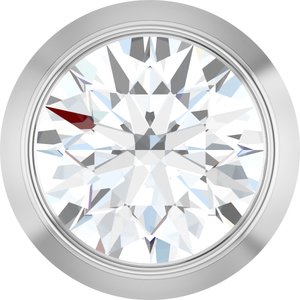 Ladies Natural Diamond Slide Pendant (I1, G-H) — 14K White Gold