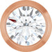 Ladies Natural Diamond Slide Pendant (I1, G-H) — 14K Rose Gold